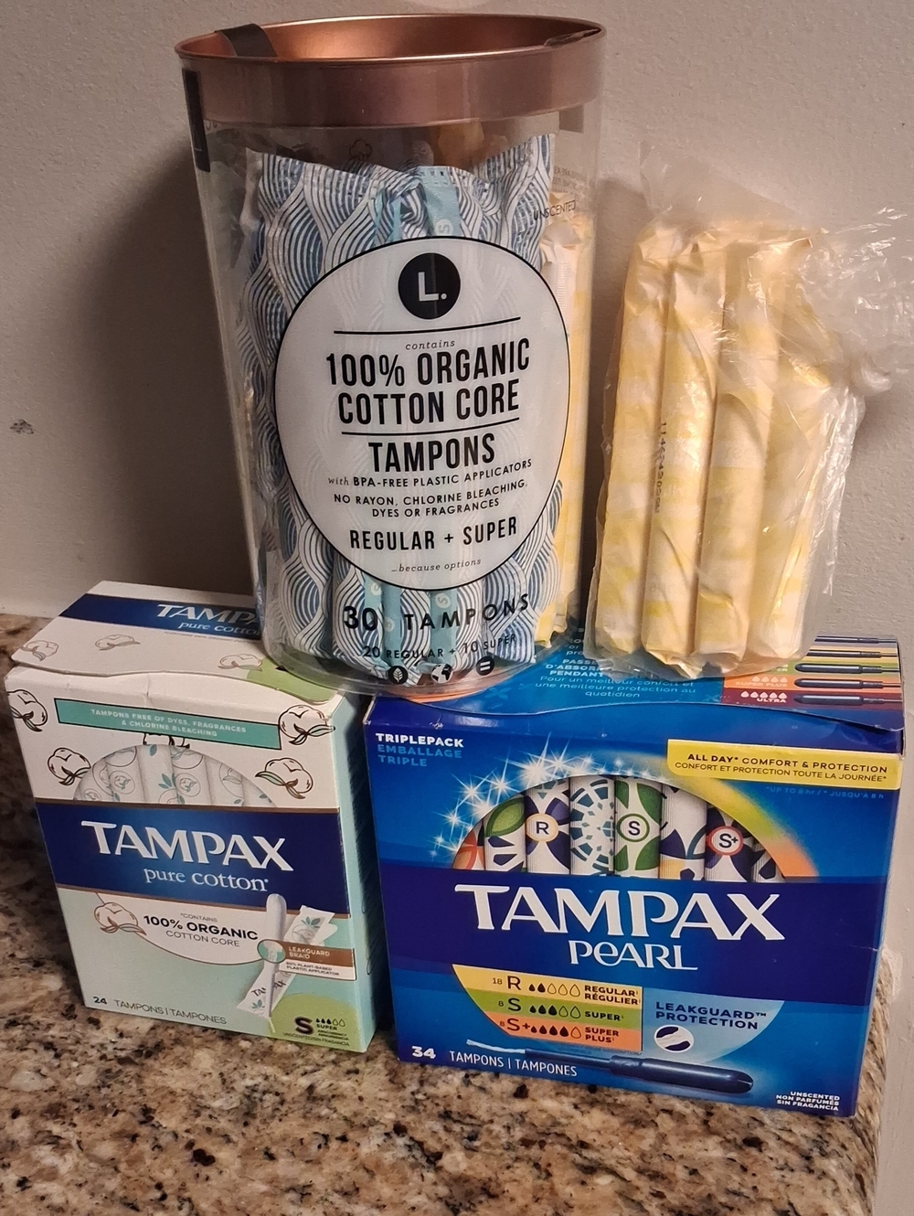 Bundle Of 107 Tampons